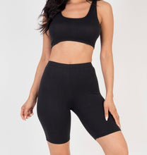 Load image into Gallery viewer, Crop Tank Top & Shorts Set