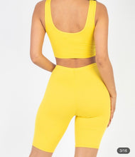 Load image into Gallery viewer, Crop Tank Top & Shorts Set