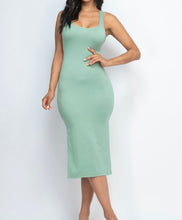 Load image into Gallery viewer, Open Back Midi Dress